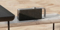 OSKAR speaker on marble surface